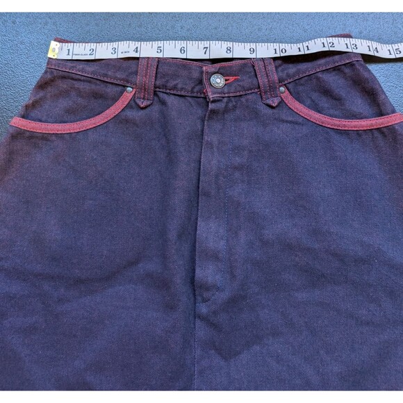 John Sullivan For Pioneer Wear Vintage Women Midi Skirt Denim Western Size 11/12 - Picture 3 of 12